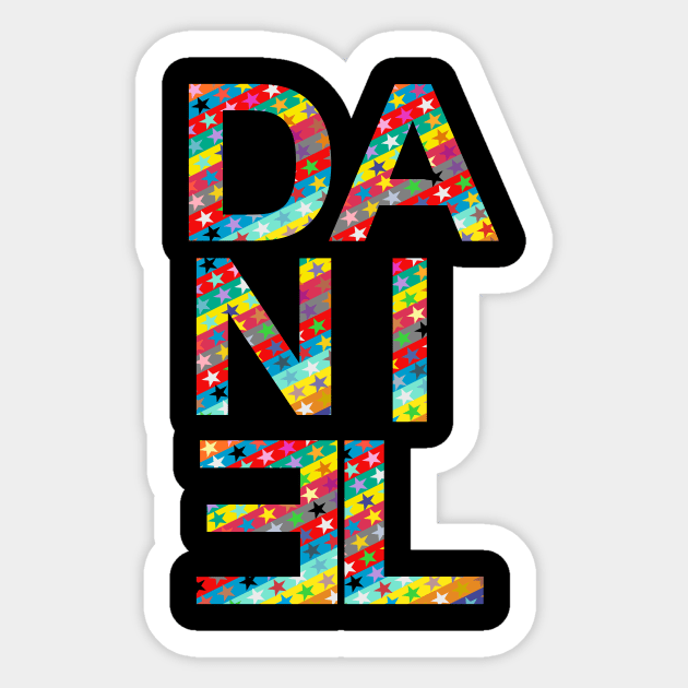 Daniel, name, typography Sticker by Furashop